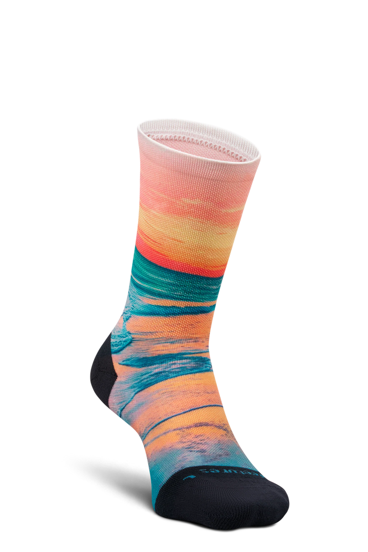 feetures elite light cushion mini crew | sunset glow