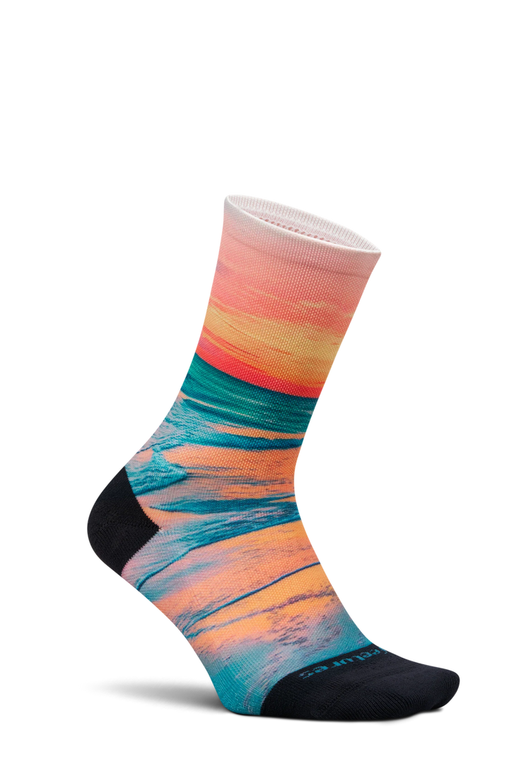 feetures elite light cushion mini crew | sunset glow