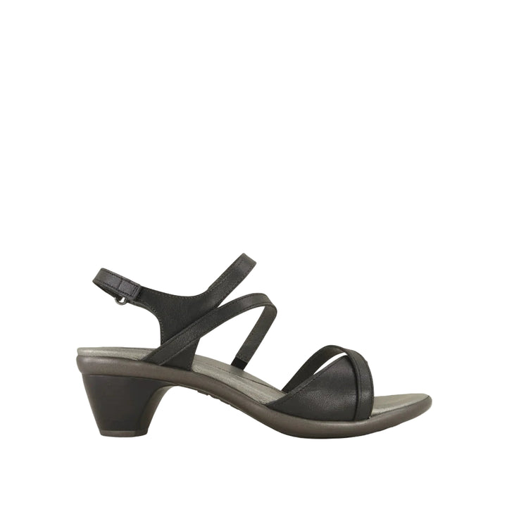 naot limit women's | blk shiny lea