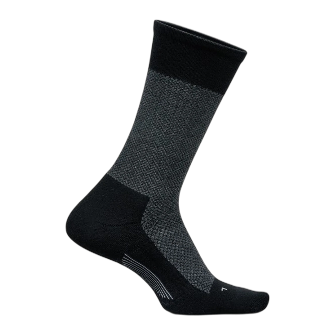 feetures everyday max cushion rich texture men’s | rich texture black
