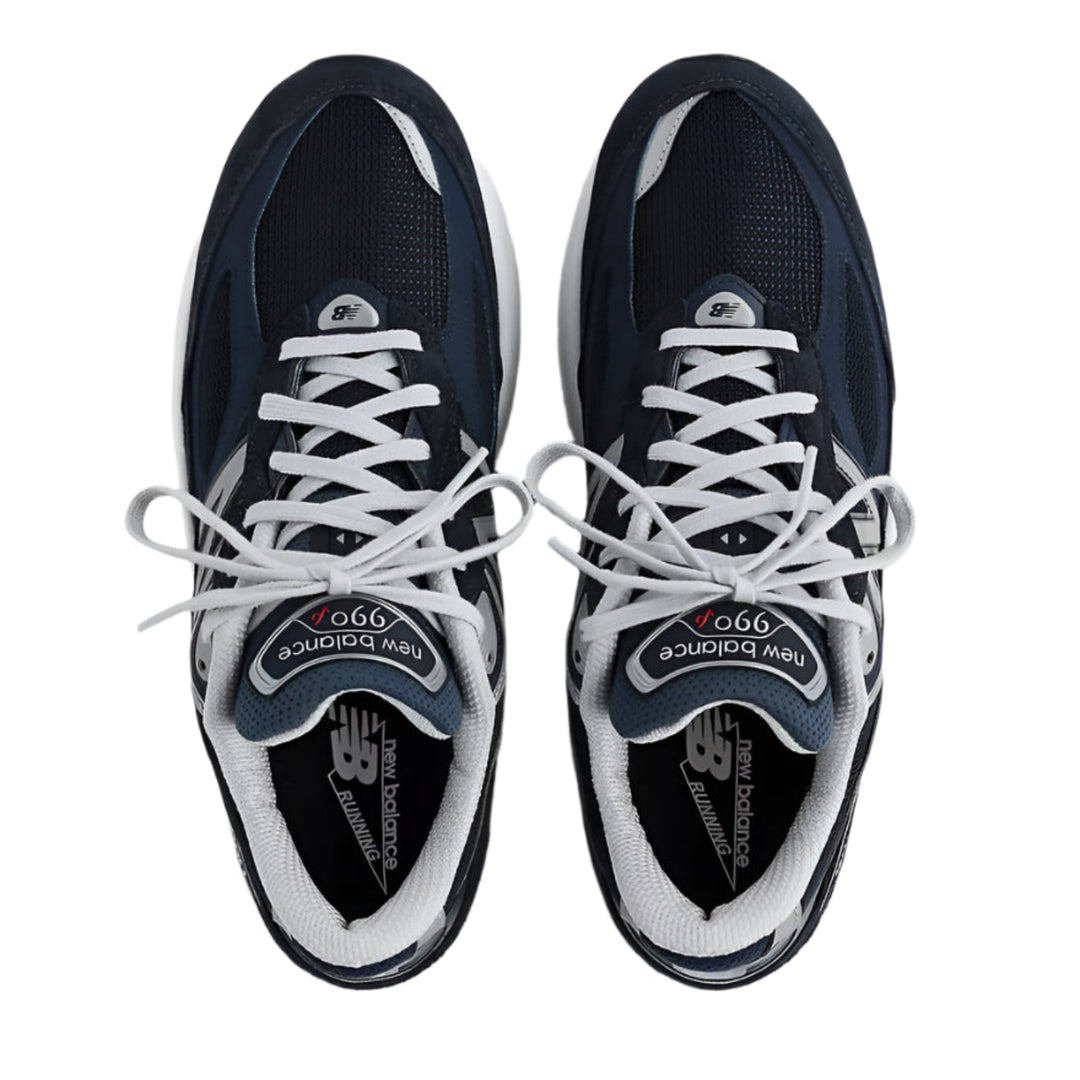 new balance 990v6 men's | navy/white