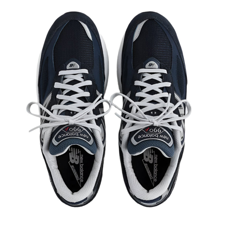 new balance 990v6 men's | navy/white
