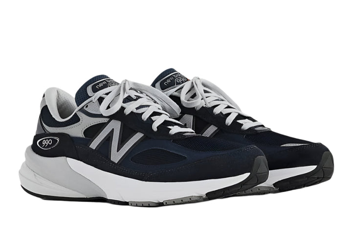new balance 990v6 men's | navy/white