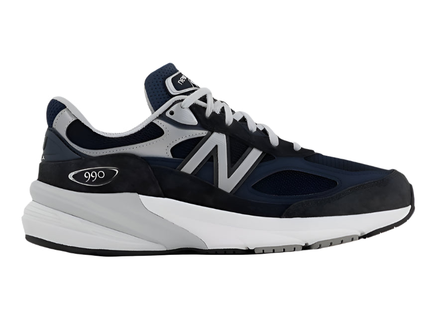 new balance 990v6 men's | navy/white