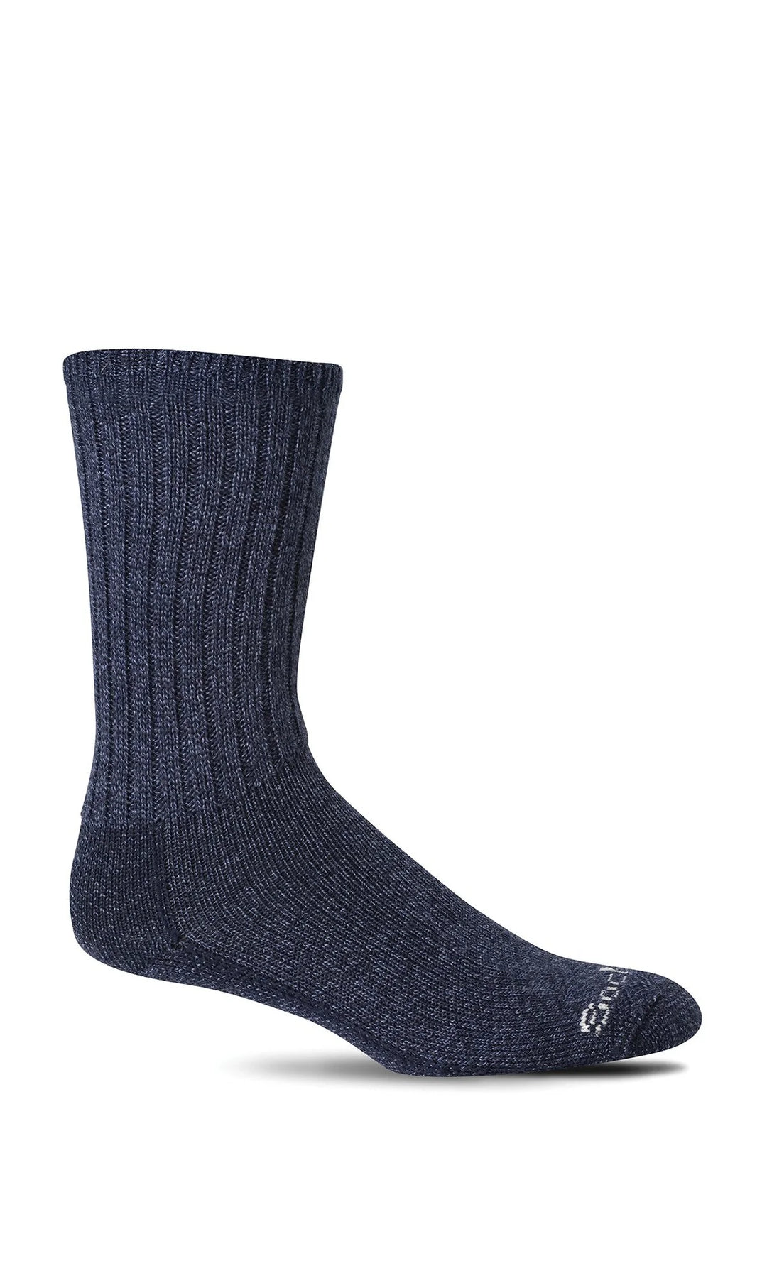 sockwell big easy relaxed fit socks men's | navy