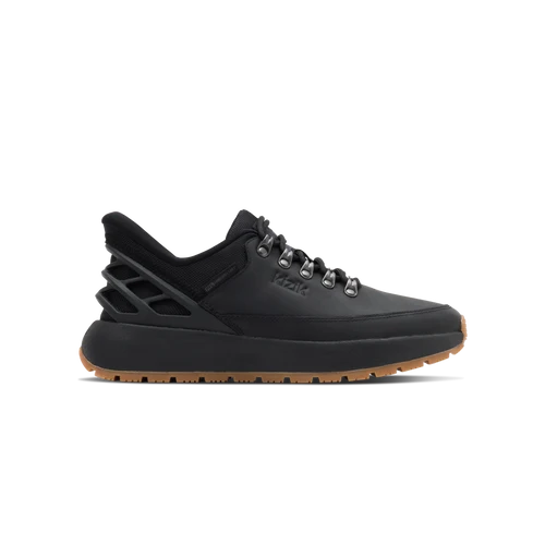 kizik wasatch leather low men's | blackout
