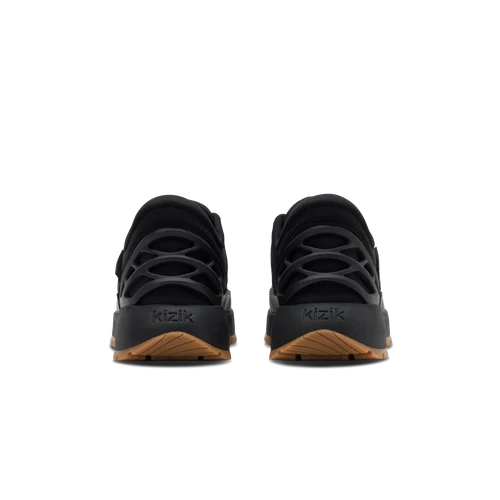 kizik wasatch leather low men's | blackout