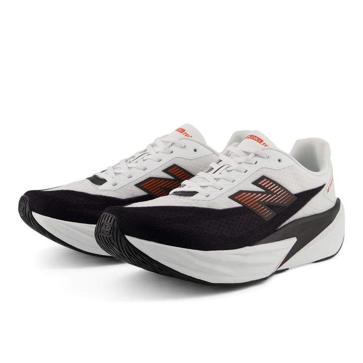new balance fuelcell rebel v5 men's | nb white neo flame