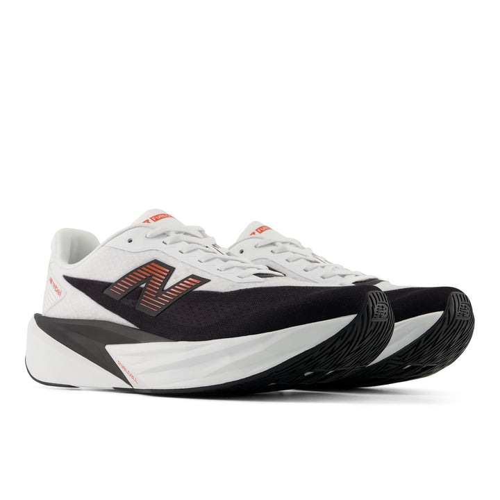 new balance fuelcell rebel v5 men's | nb white neo flame