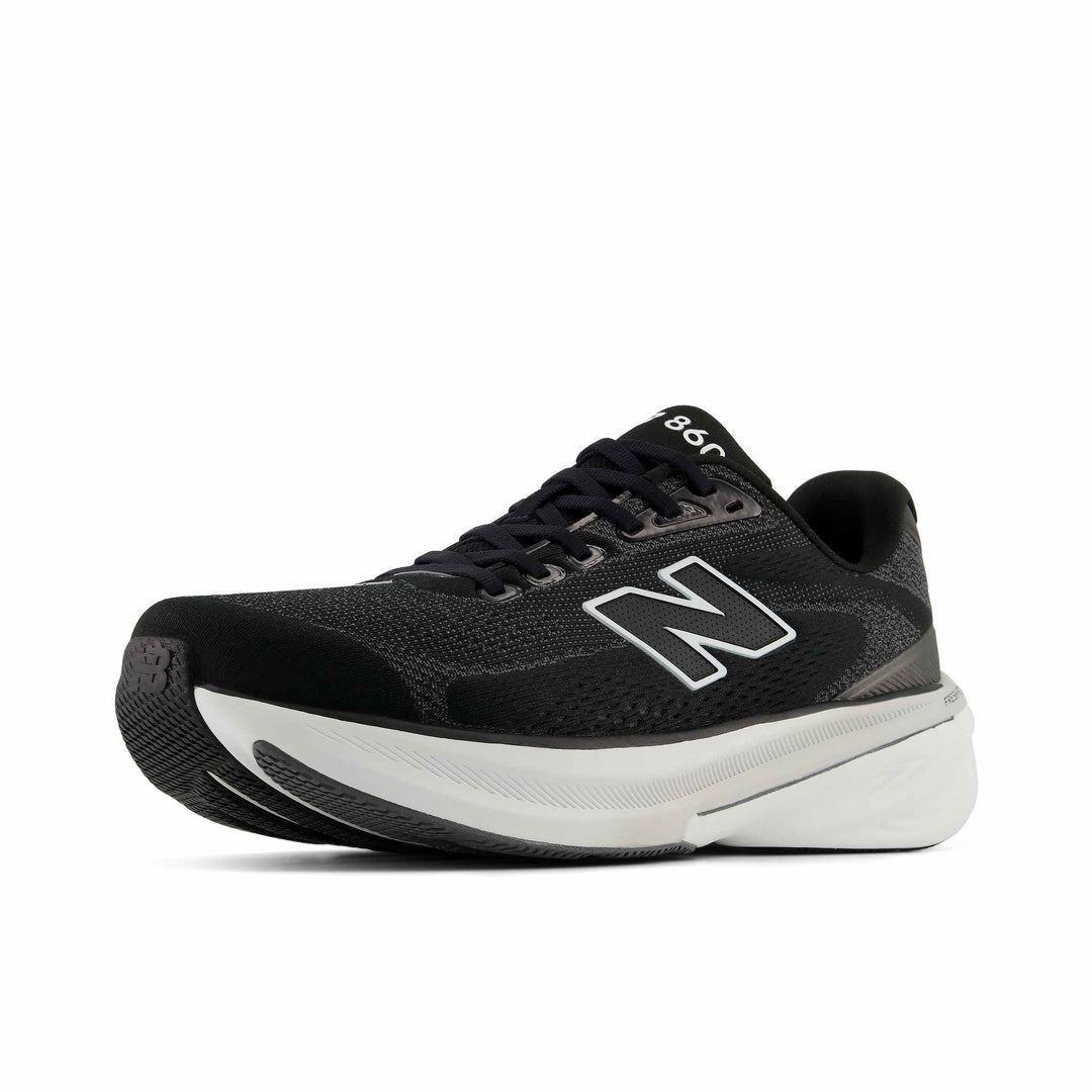 new balance fresh foam x 860v15 men's | black nb 103 white