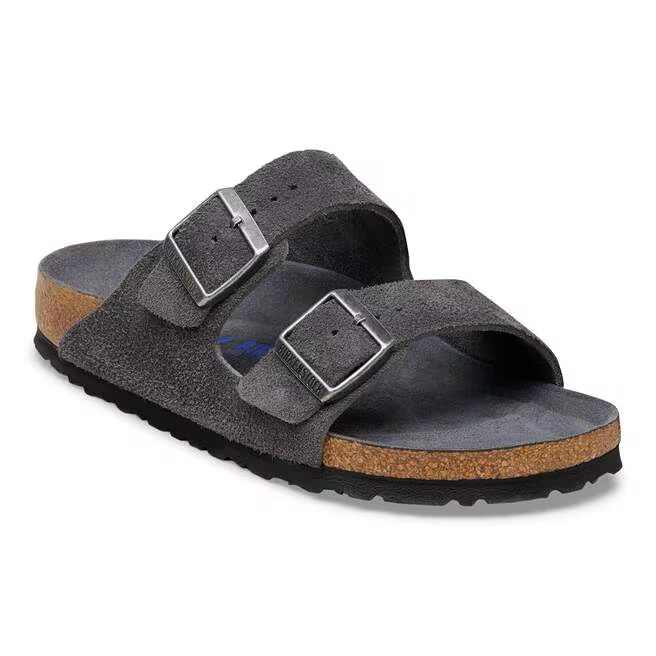 birkenstock arizona soft footbed | charcoal