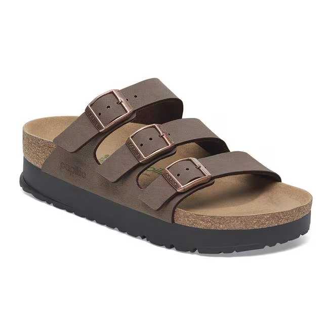 birkenstock florida flex platform women's | mocca