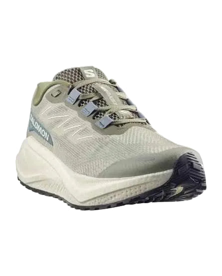 salomon aero blaze 3 grvl men's | tea / vanilla ice / deep lichen green