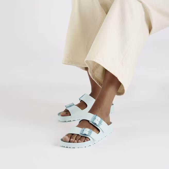 birkenstock arizona stealth buckle | surf green