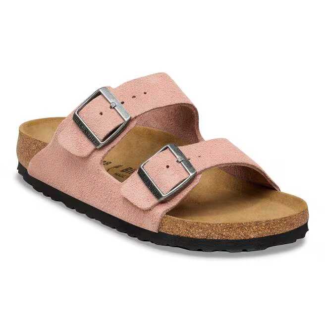 birkenstock arizona | pink clay