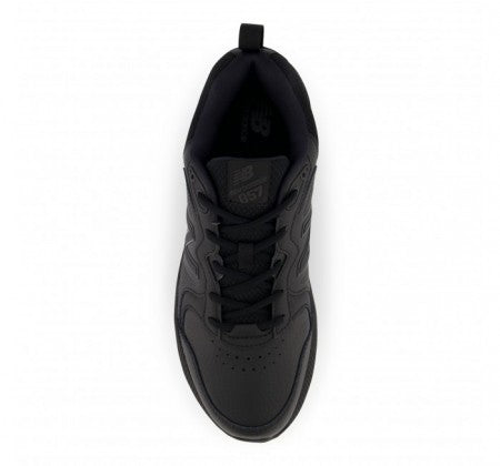 new balance 857v3 slip resistant men's | black/black