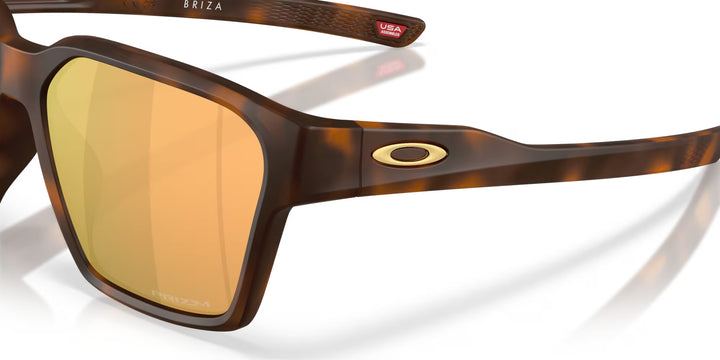 oakley briza sunglasses | matte tort/dark amber