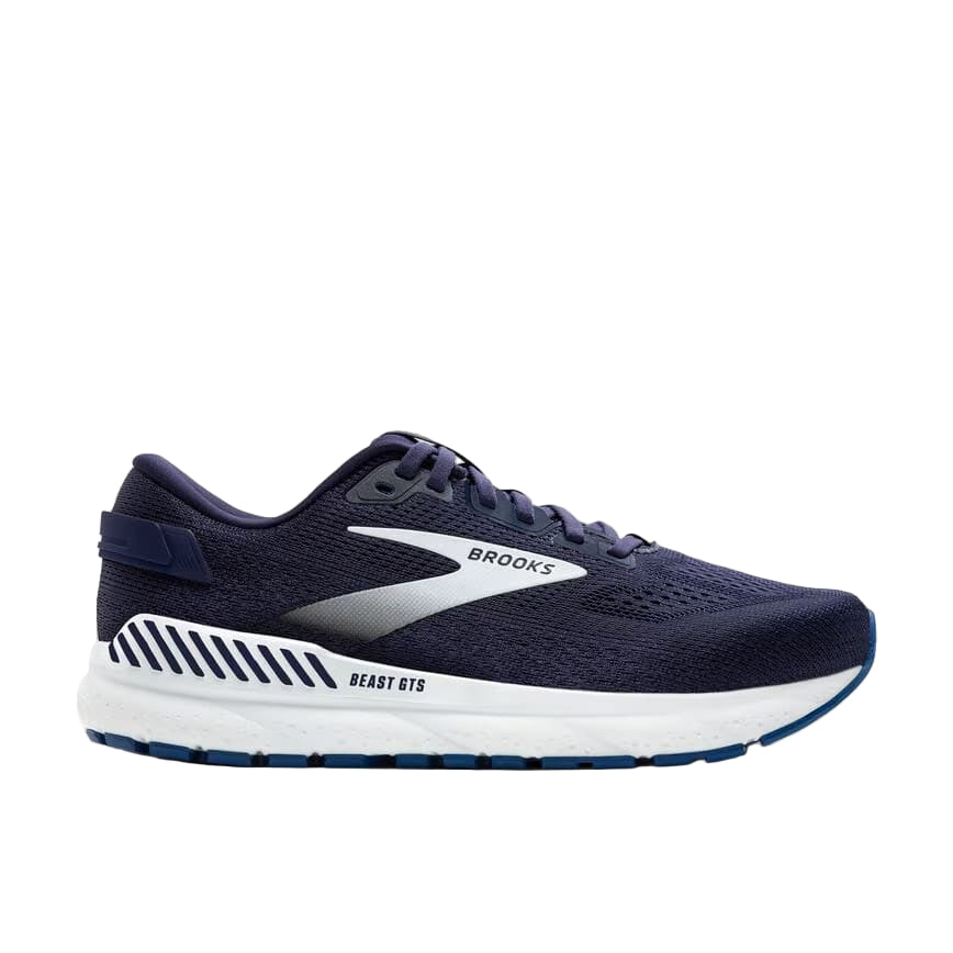 brooks beast gts 24 men's | peacoat/navy/white