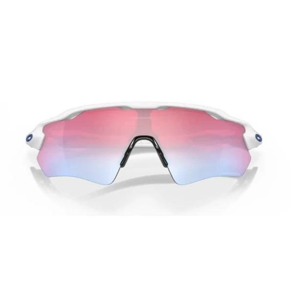 oakley radar ev path men's | white w/prizm snow sapphire