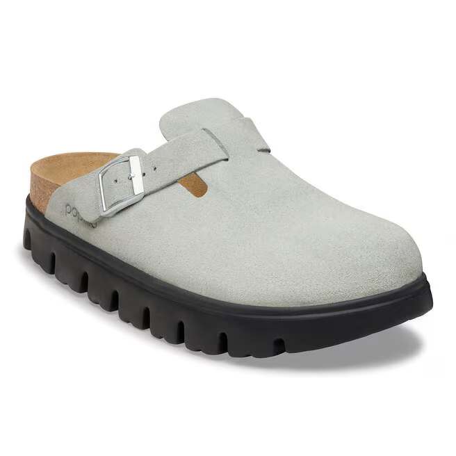 birkenstock boston chunky women's | pure sage