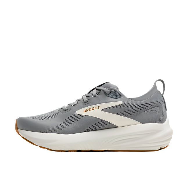 brooks glycerin 22 men's | primer gray/gray/honey ginger
