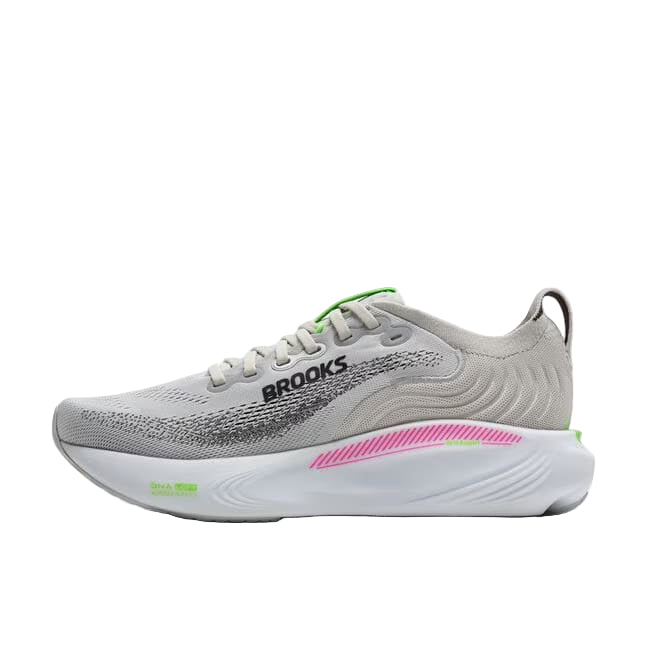 brooks adrenaline gts 25 women's | oyster/pink/green