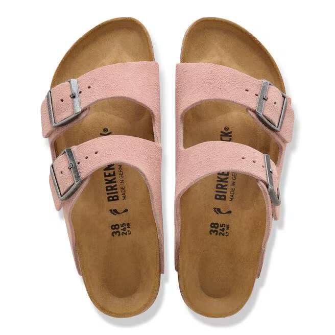 birkenstock arizona | pink clay