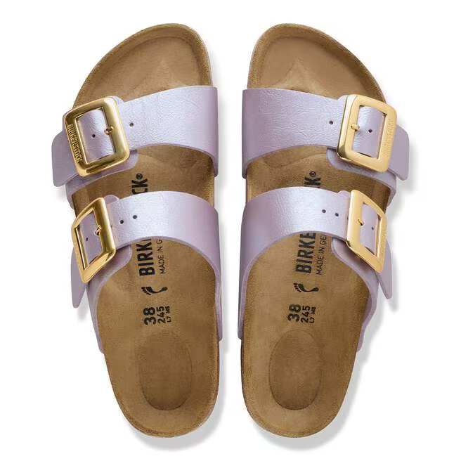 birkenstock sydney luxe buckle women's | graceful orchid