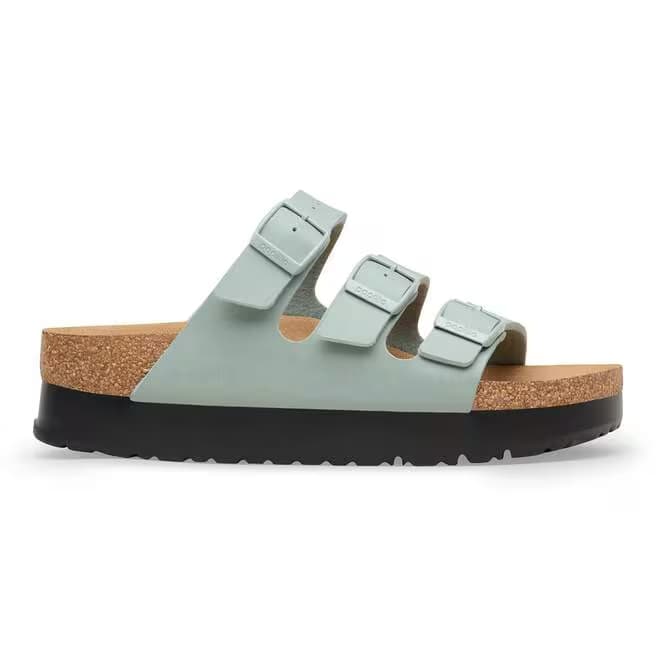 birkenstock florida flex platform women's | pure sage