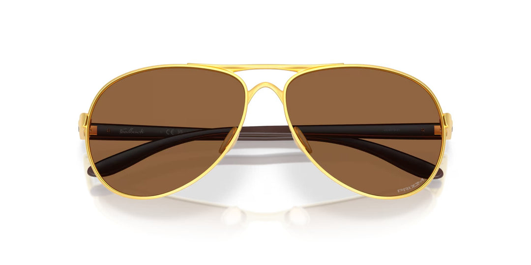 oakley feedback sunglasses | satin gold