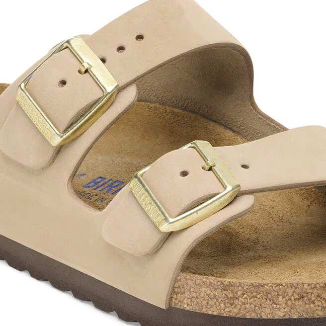 birkenstock arizona soft footbed | sandcastle