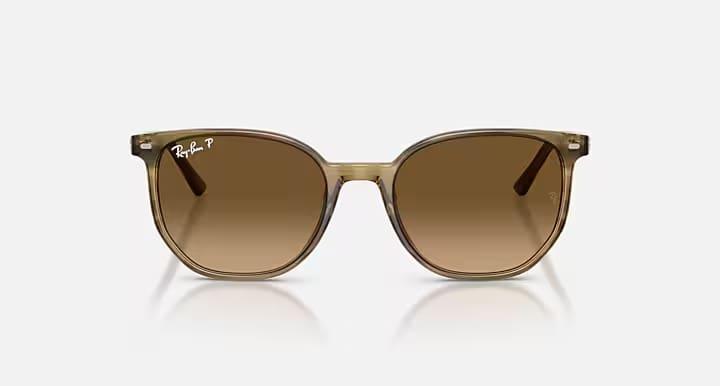 ray-ban elliot sunglasses | striped green
