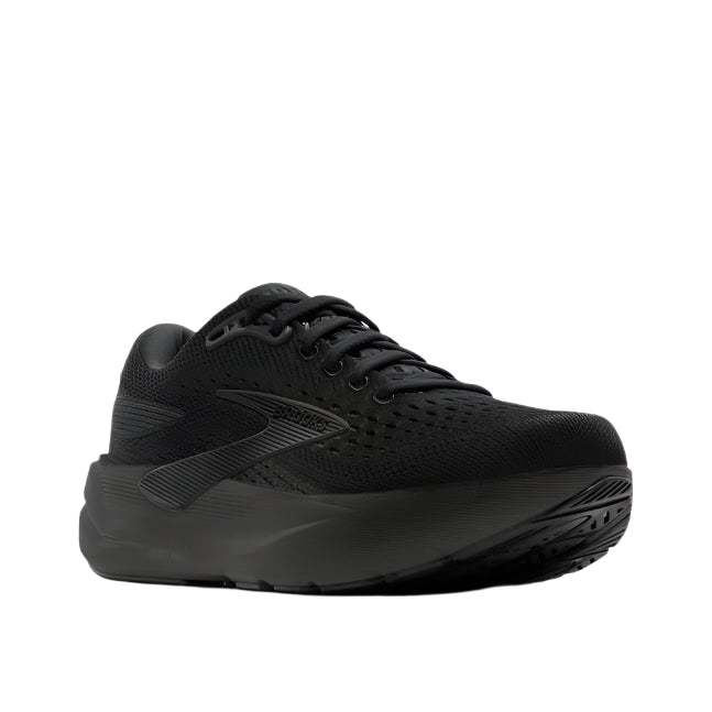brooks ghost max 3 men's | black/black/ebony