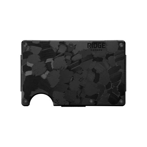 ridge wallet carbon fiber - money clip | forged
