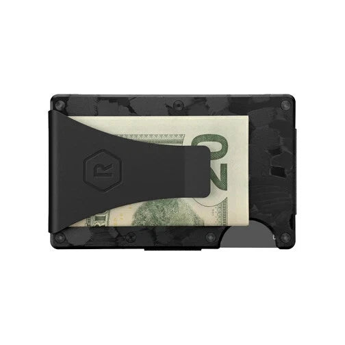 ridge wallet carbon fiber - money clip | forged