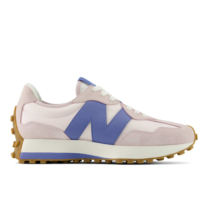 new balance 327 women's | pink salt fairweather blue