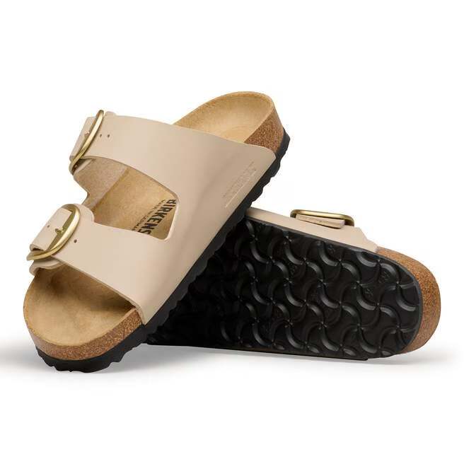 birkenstock arizona big buckle women's | sandcastle
