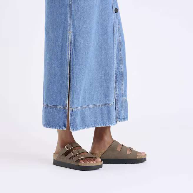 birkenstock florida flex platform women's | mocca