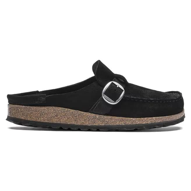 birkenstock buckley women's | black suede