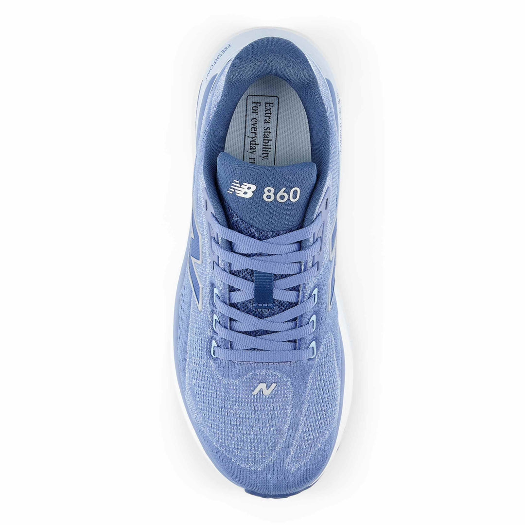 new balance fresh foam x 860v15 women's | fairweather blue silver metallic
