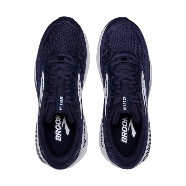 brooks beast gts 24 men's | peacoat/navy/white