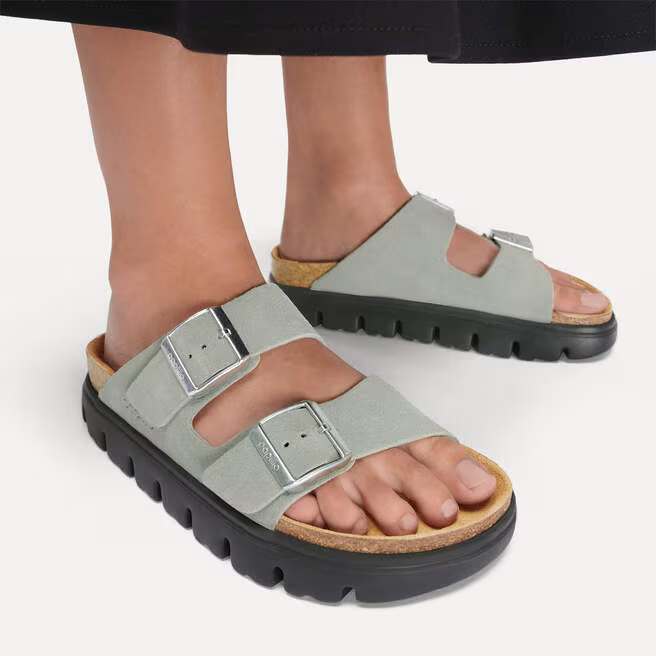birkenstock  arizona chunky women's | pure sage