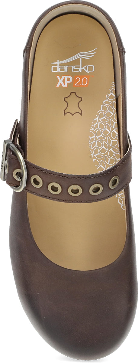 dansko xp 2.0 mary jane women's | chocolate