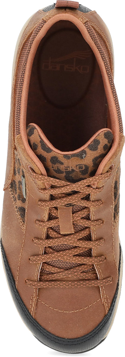 dansko paisley women's | brown leopard