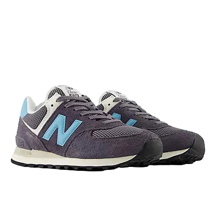 new balance 574 | coastal blue alpha red