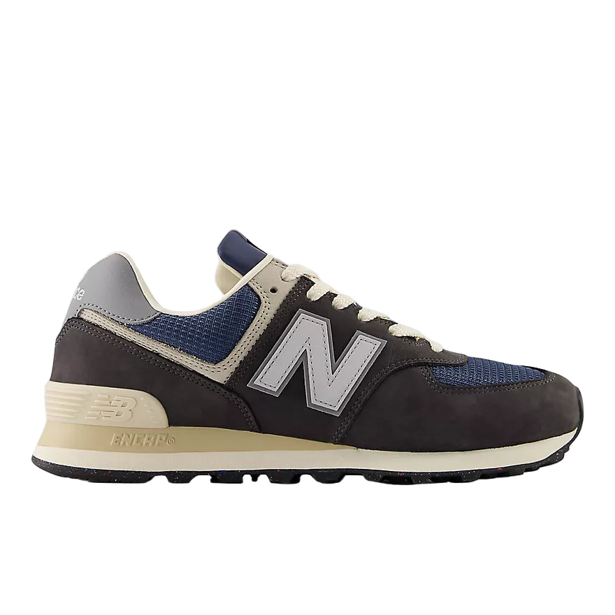new balance 574 | black cement/slate grey