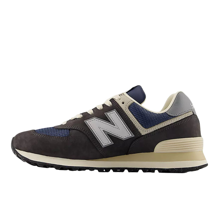 new balance 574 | black cement/slate grey