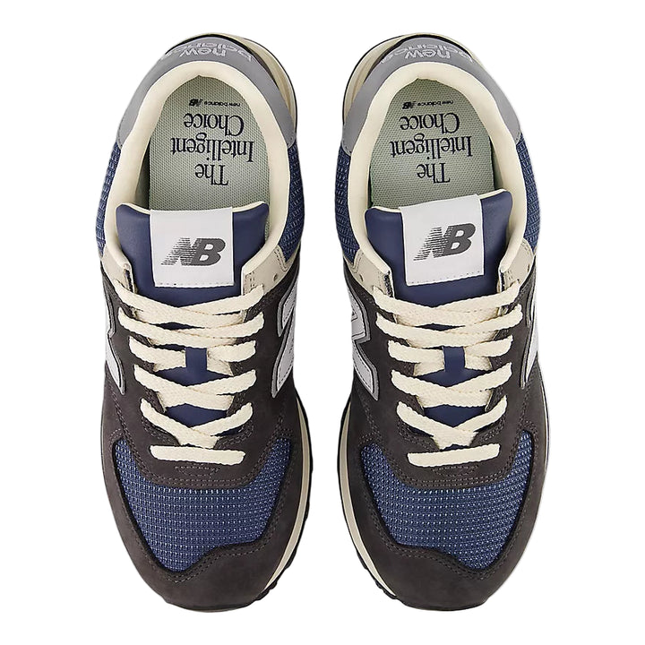 new balance 574 | black cement/slate grey