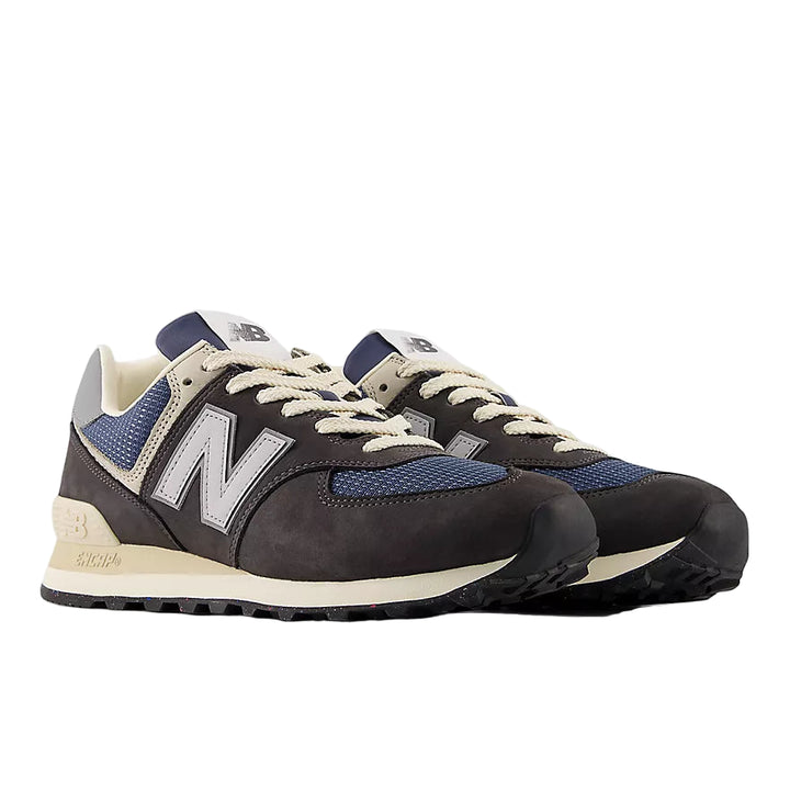 new balance 574 | black cement/slate grey