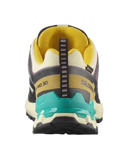 salomon xa pro 3d v9 gore-tex  women's | transparent yellow / black / waterfall